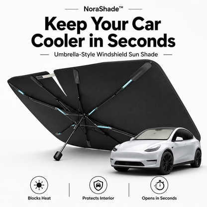 NoraShade™ -  Windshield Sun Shade Umbrella